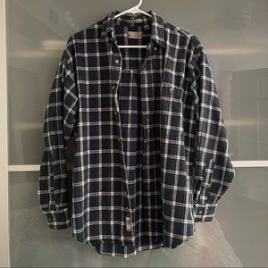 Bill Blass Menswear Long Sleeve Button Up Flannel